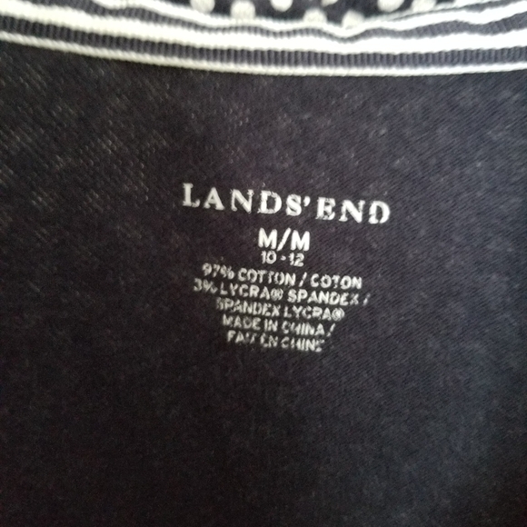 Polka Dot 3/4 Sleeve - Size M - Picture 3 of 3